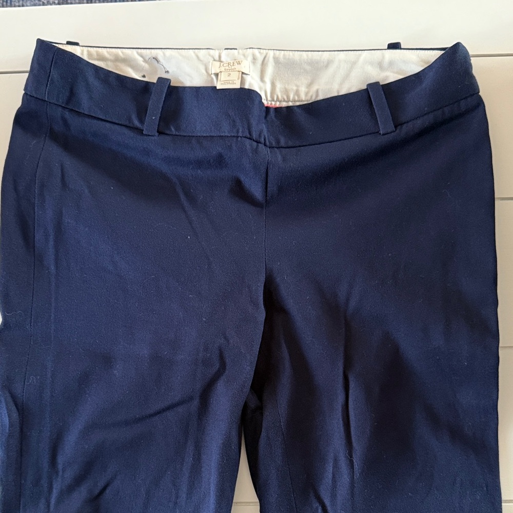 J. Crew Navy Stretch dress pants